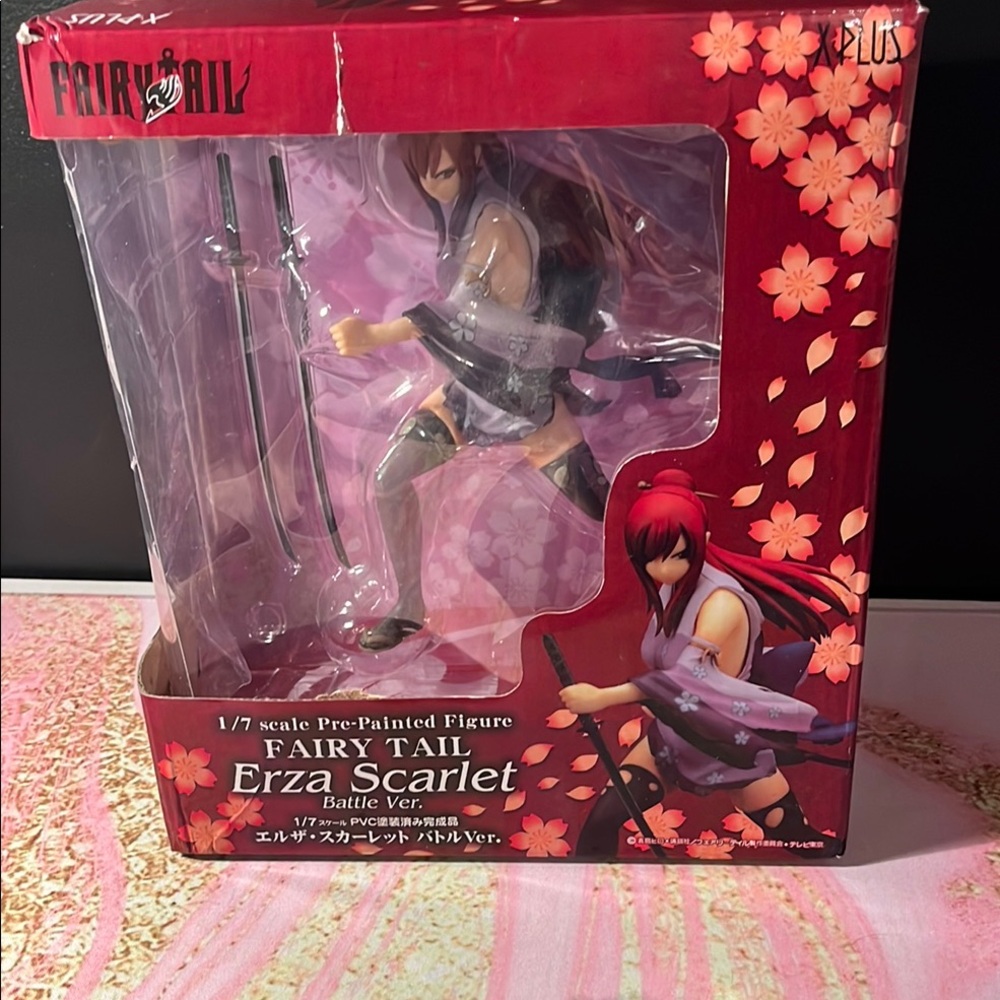 Fairy Tail Erza Scarlet Battle Ver. Figure
